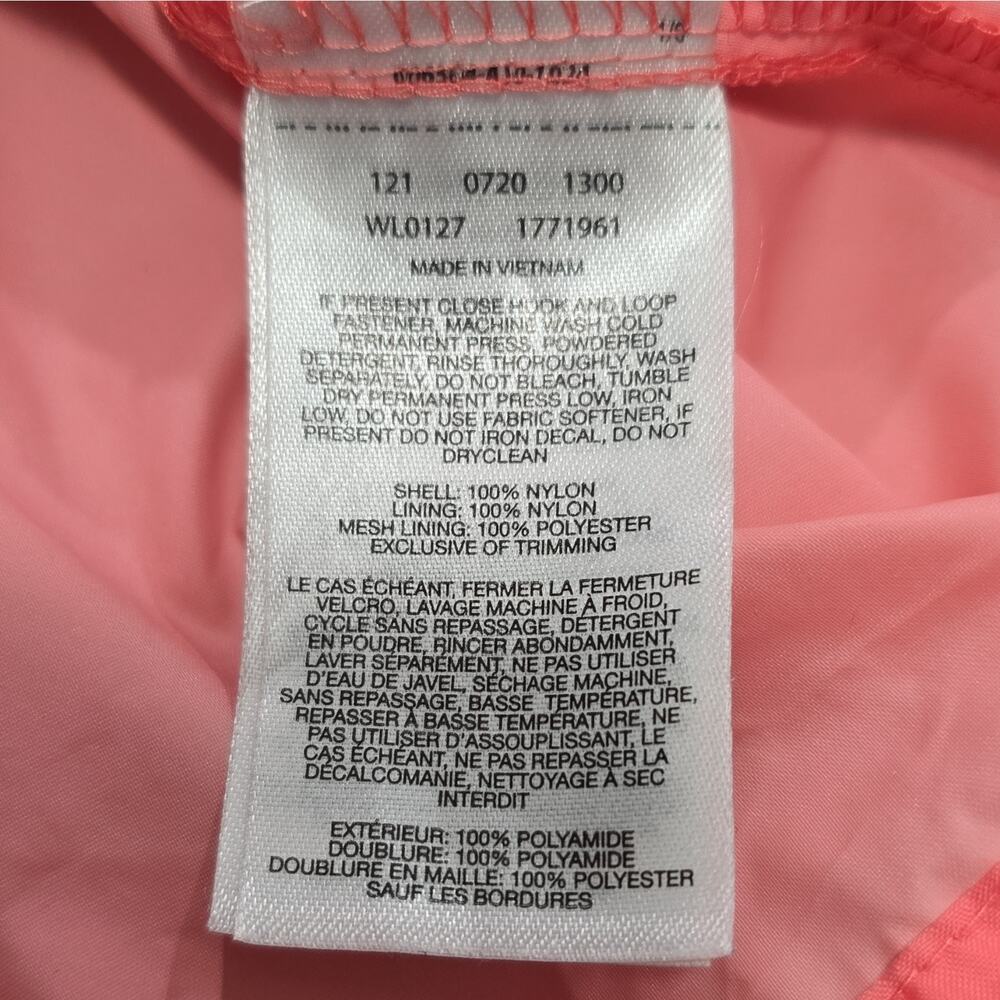 Columbia Women’s XXL Peach Hooded Full Zip Pockets Windbreaker Jacket - Picture 11 of 13